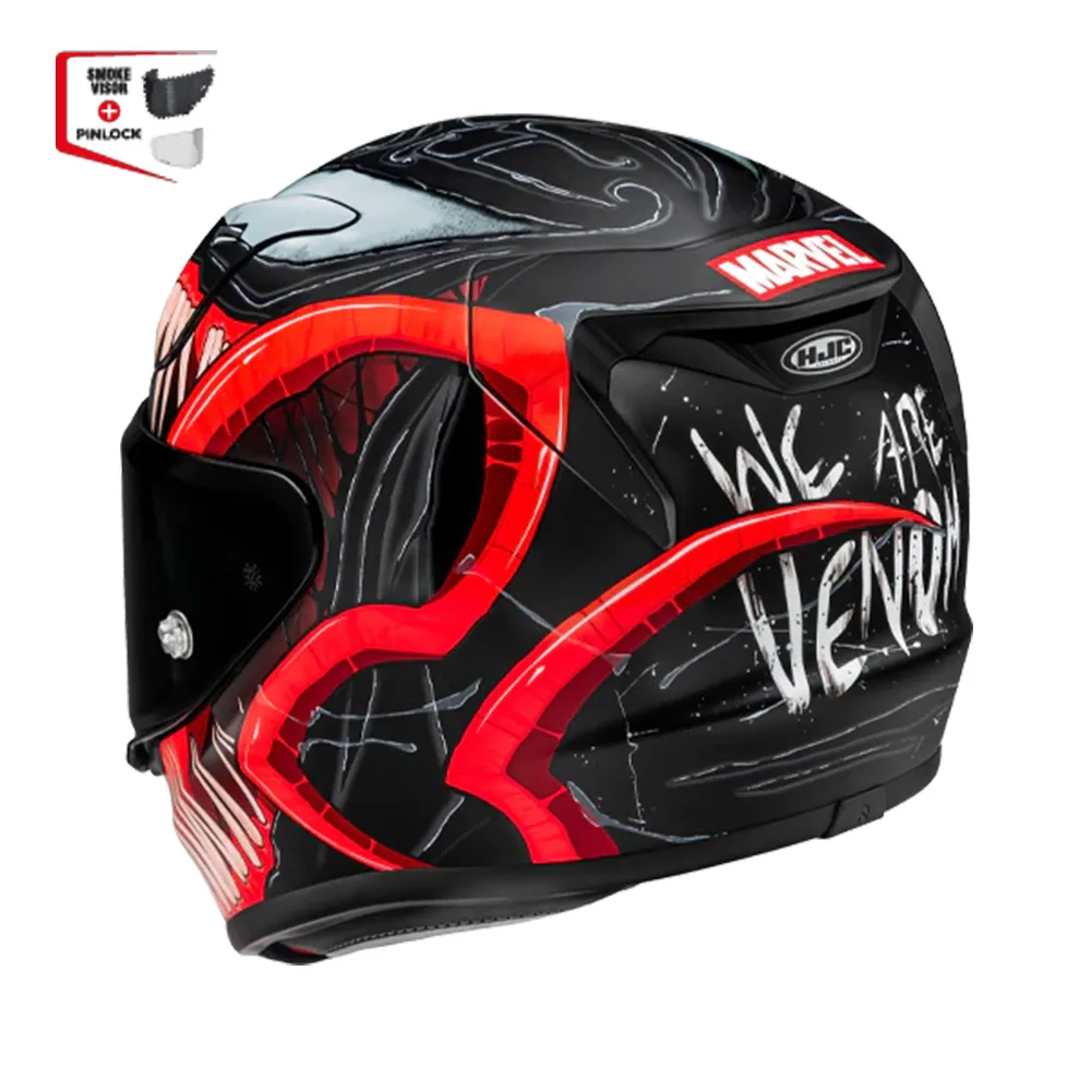 Capacete Hjc Rpha 12 Venom 3 Marvelverm Pret  58