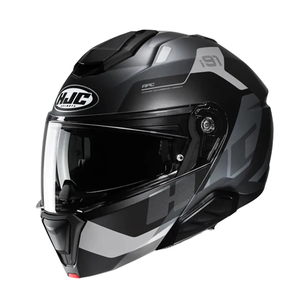 Capacete Hjc I91 Carst Pret Cinz  58