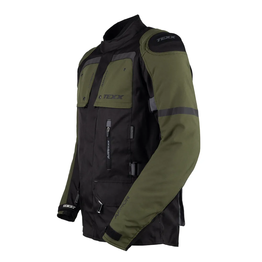 Jaqueta Texx Armor Masc Pret Verd Xxxxl 4xl