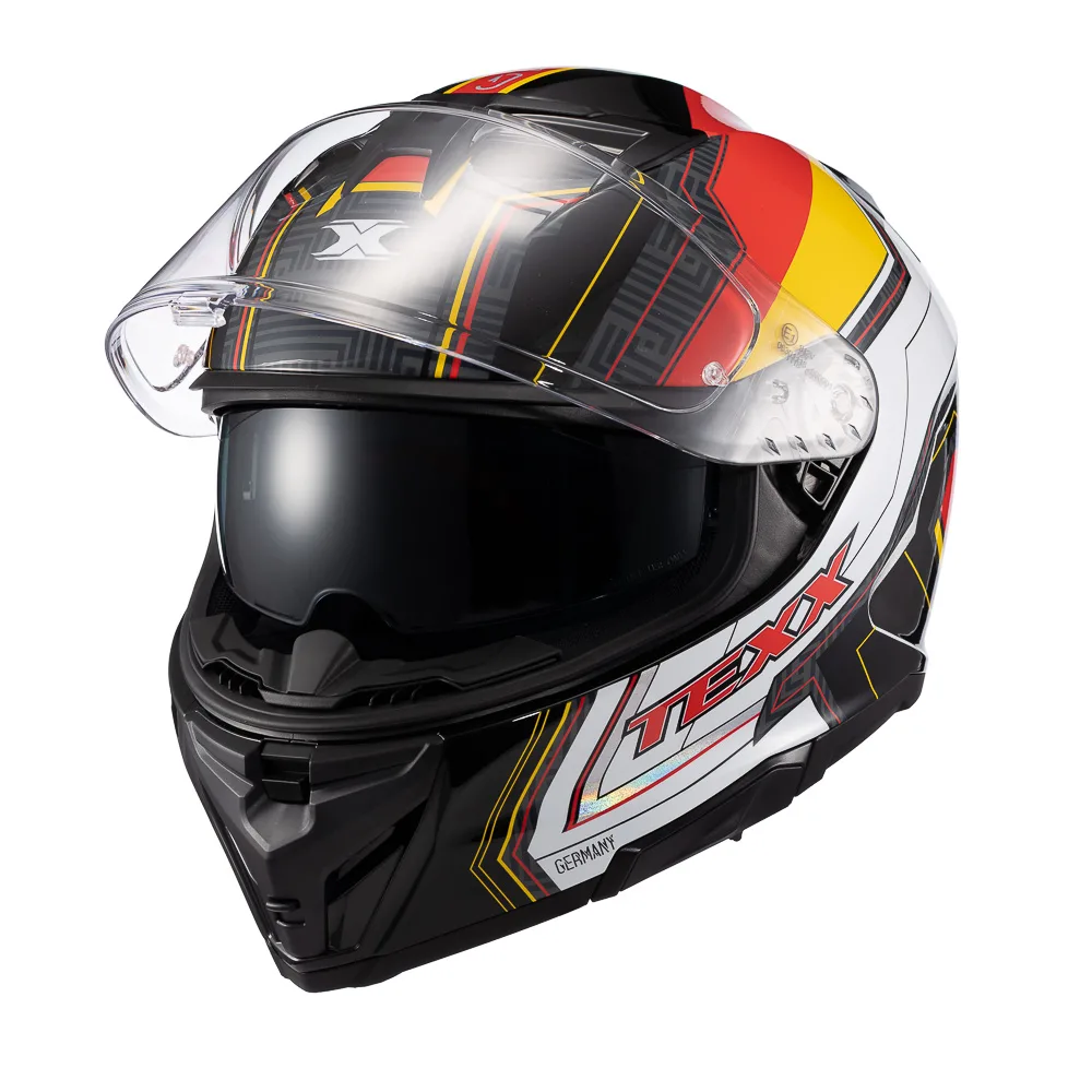 Capacete Texx Fecha Kaiman Flag Alemanha   Bril 60
