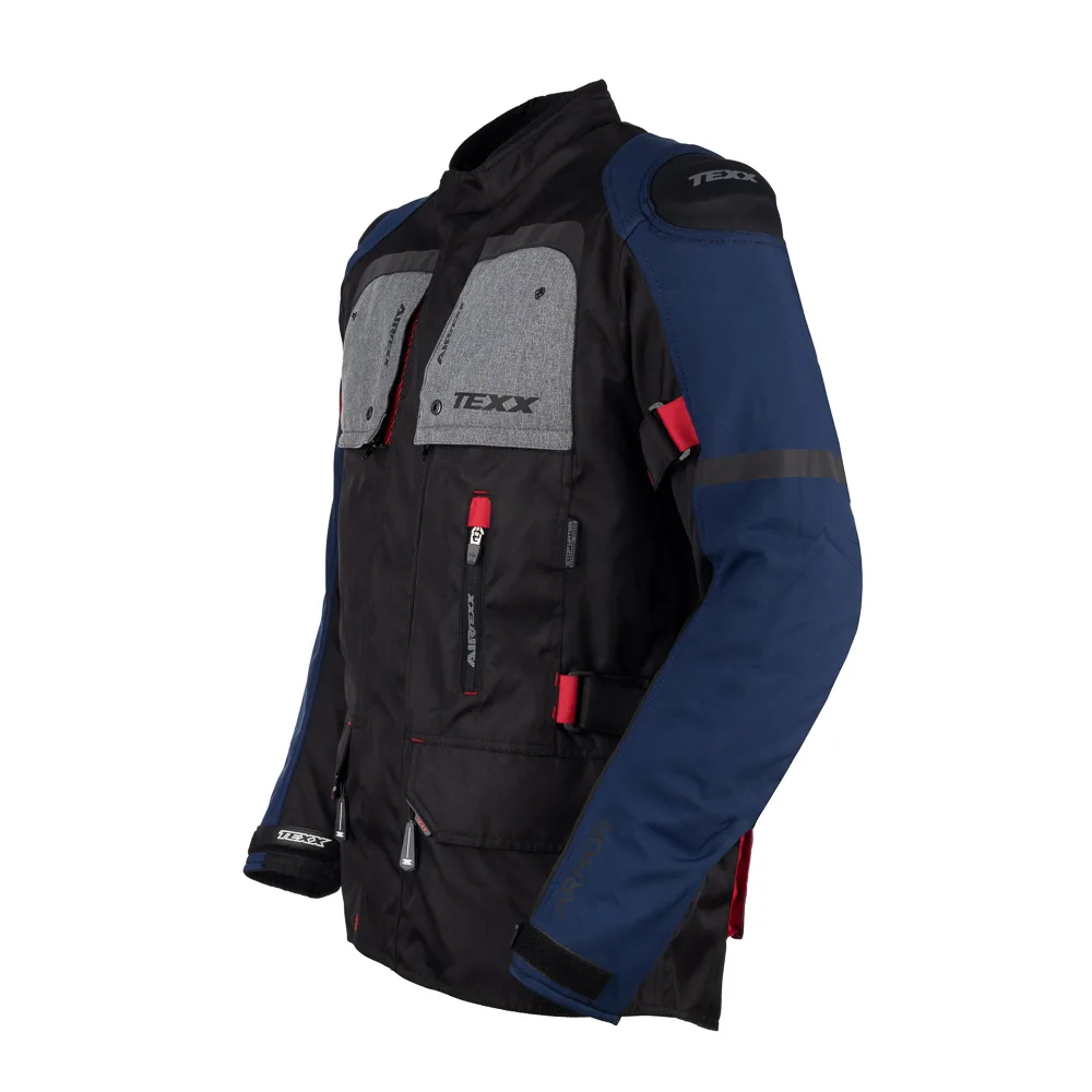 Jaqueta Texx Armor Masc Pret Azul Verm Cinz Xxxxl 4xl