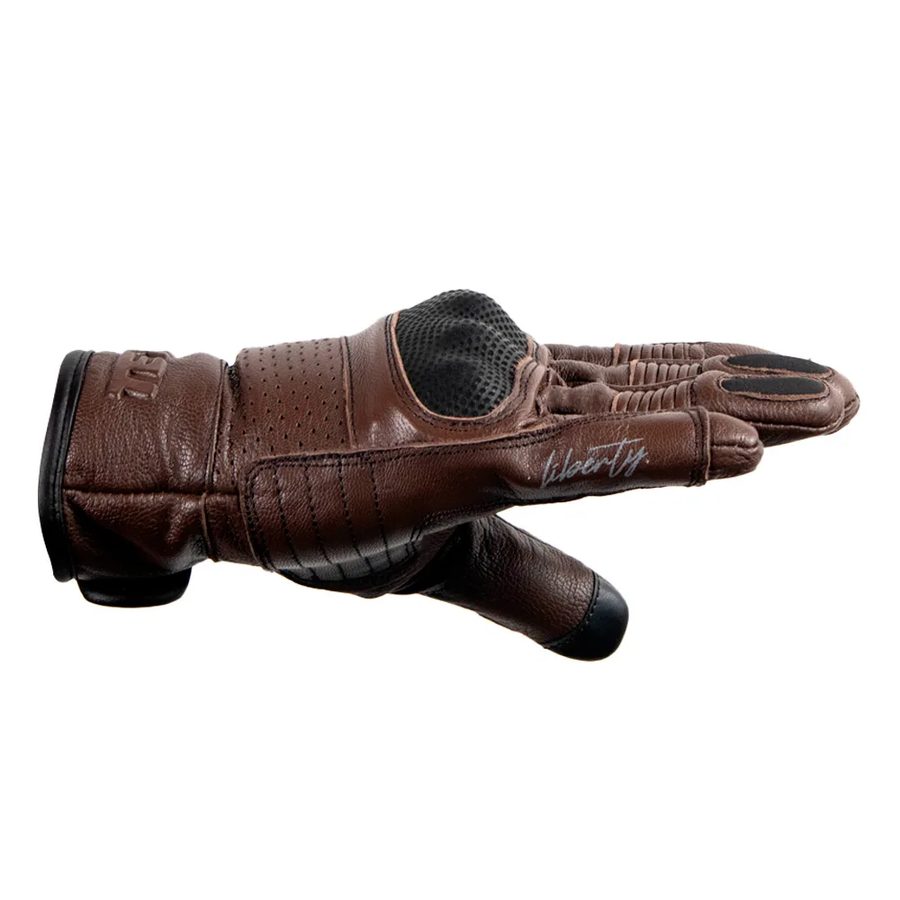 Luvas Texx Liberty Marrom   M
