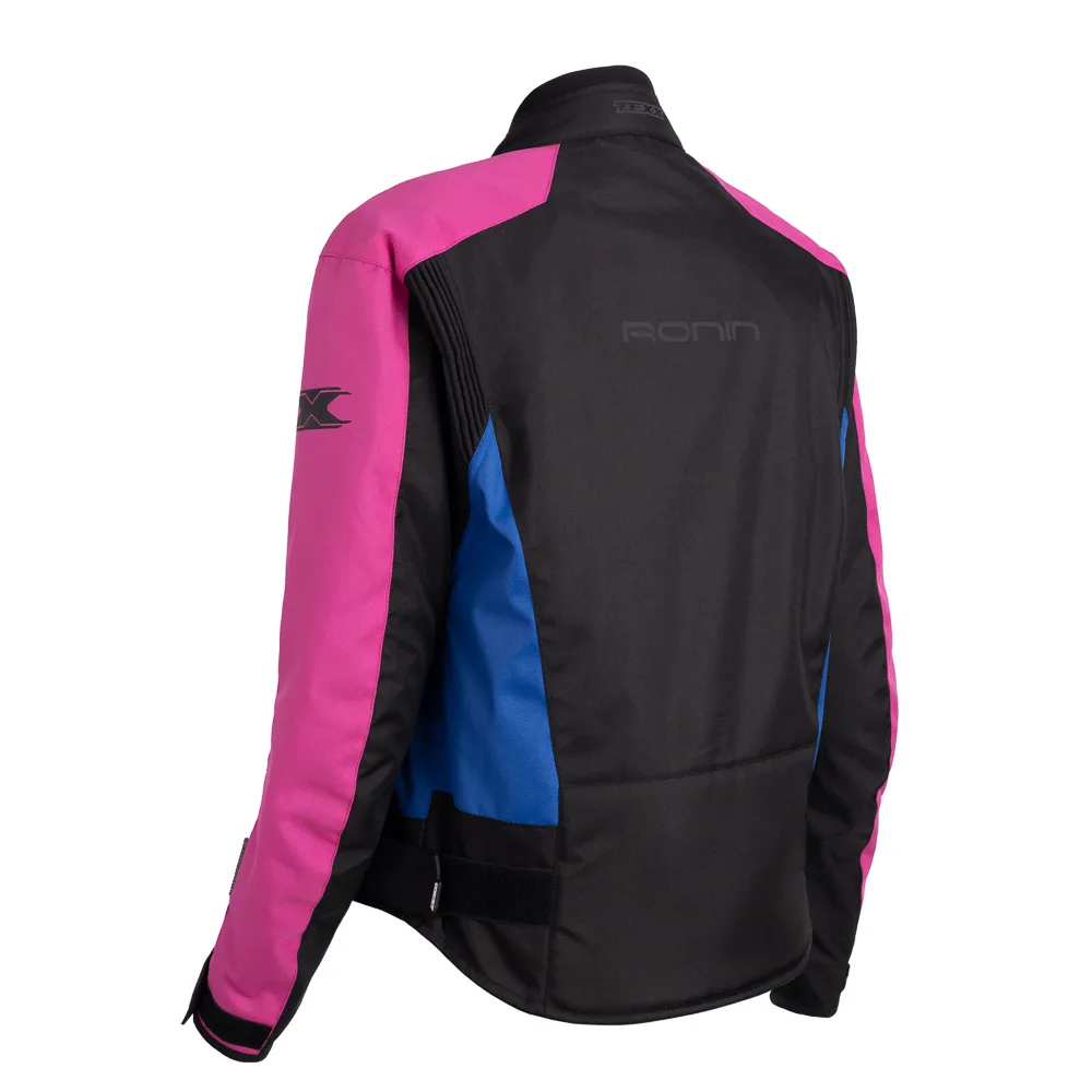 Jaqueta Texx Ronin V2 Ld Fem Pret Rosa Azu Xxl 2xl