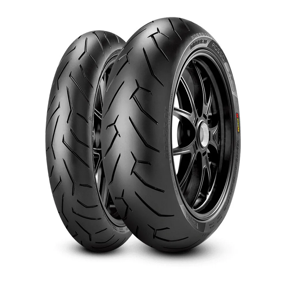 Pneu Pirelli 180/55zr17 Diablo Rosso Ii (tl)  (73w) (t)