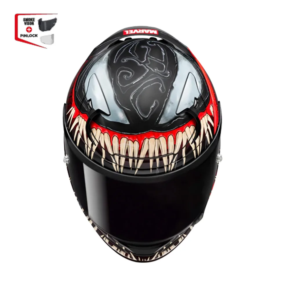Capacete Hjc Rpha 12 Venom 3 Marvelverm Pret  56