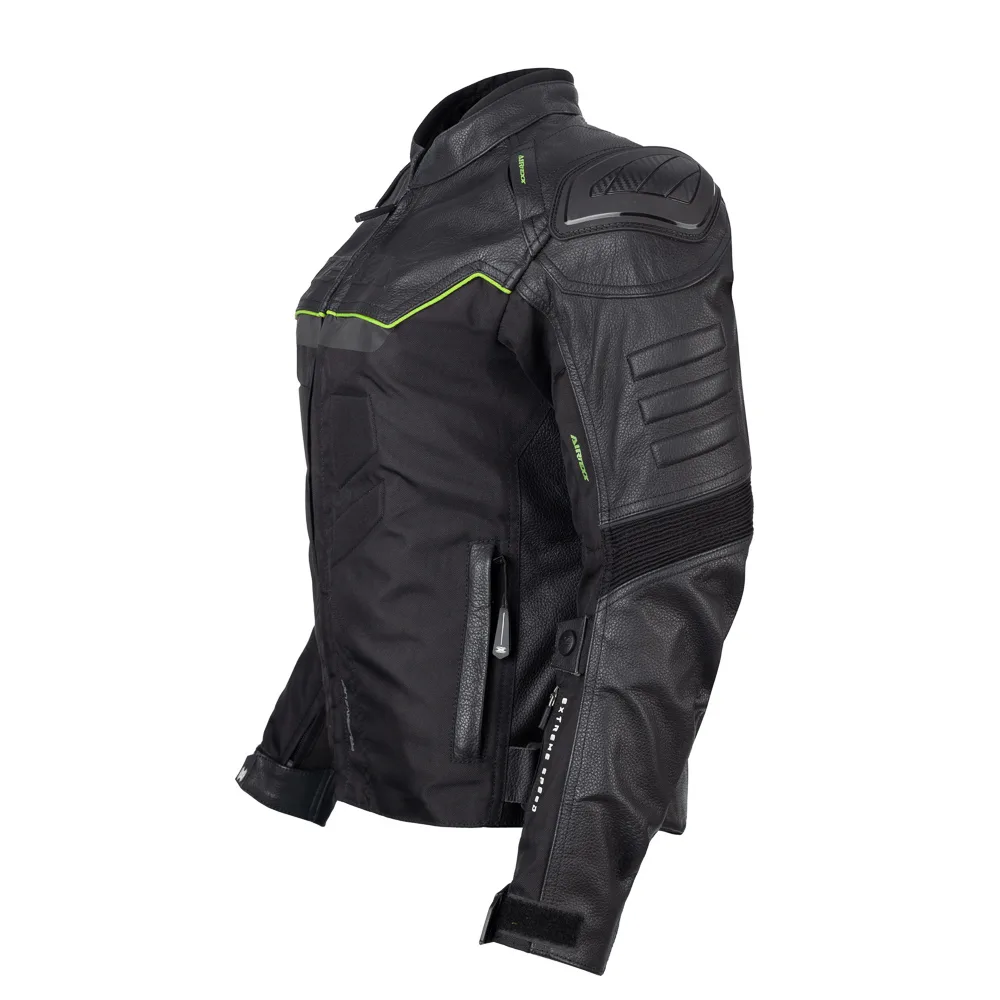 Jaqueta Texx Falcon V2 Fem Ld Pret Verd   M