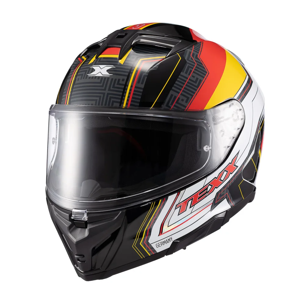 Capacete Texx Fecha Kaiman Flag Alemanha   Bril 60