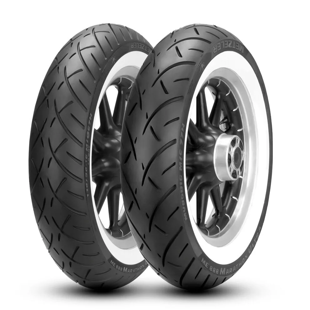 Pneu Metzeler Mt90b16 74h (tl) Ww Me888r (t)