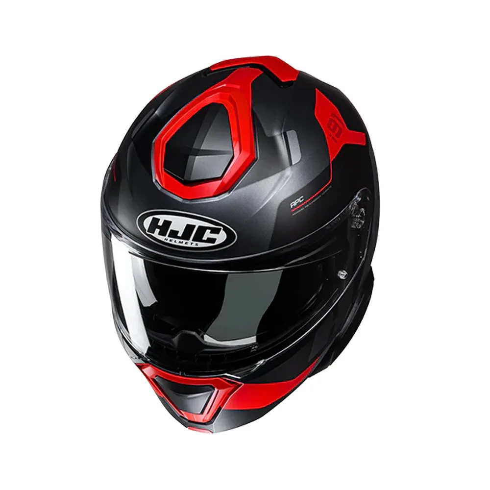 Capacete Hjc I91 Carst Pret Verm 63