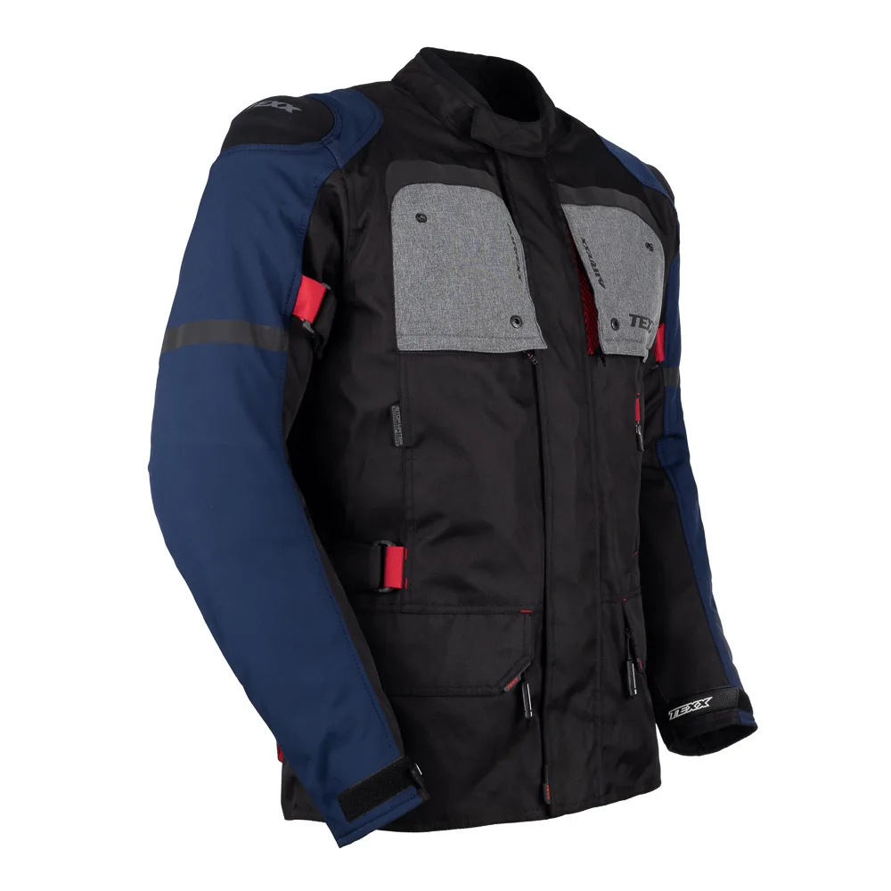 Jaqueta Texx Armor Masc Pret Azul Verm Cinz Xxxxl 4xl