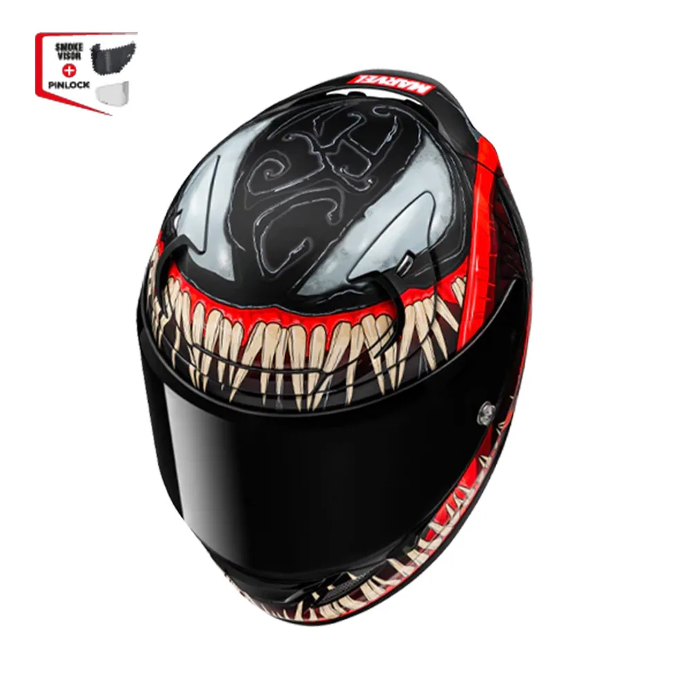 Capacete Hjc Rpha 12 Venom 3 Marvelverm Pret  56