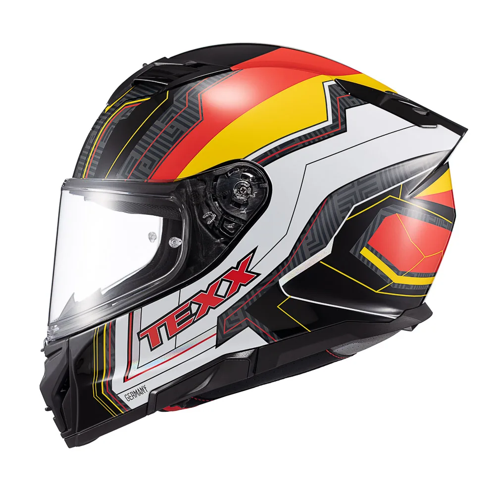 Capacete Texx Fecha Kaiman Flag Alemanha   Bril 60