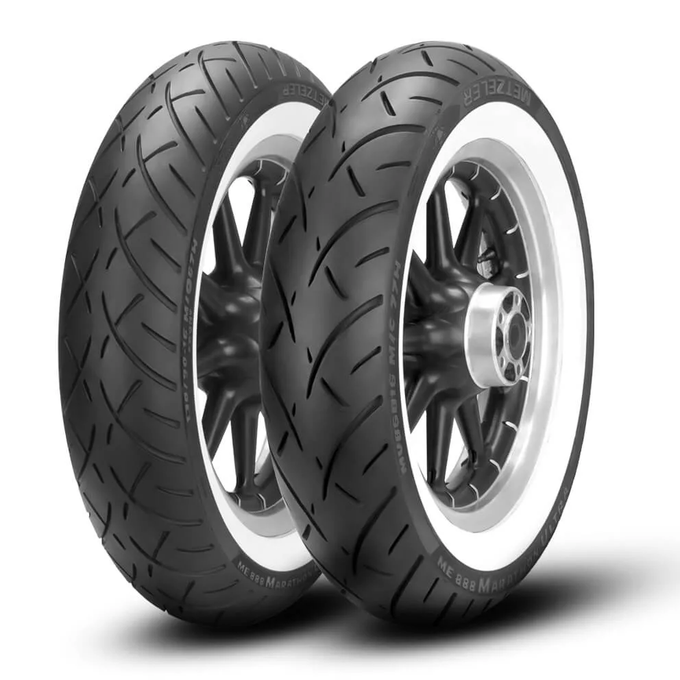 Pneu Metzeler Mt90b16 74h (tl) Ww Me888r (t)